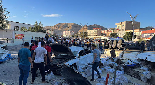 Beton mikseri, ortalığı savaş alanına çevirdi!